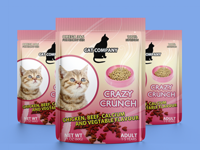 宠物粮包装袋塑料袋样机