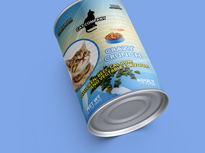 宠物粮包装袋包装盒样机