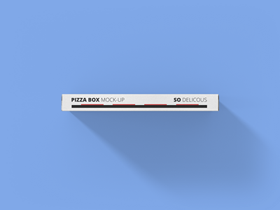 披萨面包面食包装样机