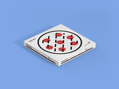 披萨盒面包面食包装样机