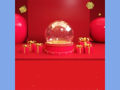 淘宝电商618双十一商品展示立体场景背景图