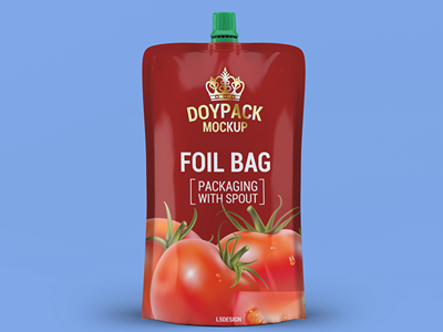 铝箔袋包装样机吸吸果冻