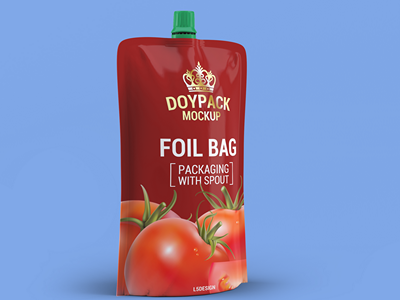 铝箔袋包装样机吸吸果冻