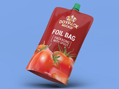 铝箔袋包装样机吸吸果冻