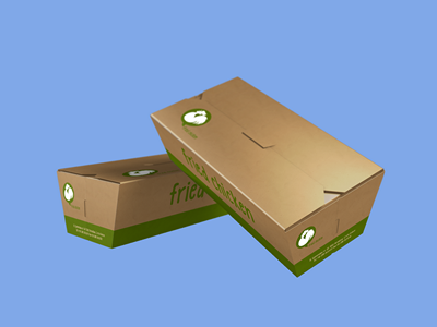 包装盒打包盒样机