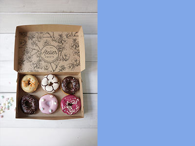 甜甜圈包装样机