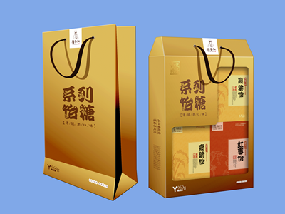 包装袋包装盒样机