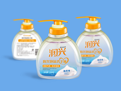 洗手液洗衣液包装样机