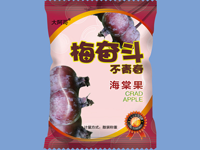 话梅包装袋样机