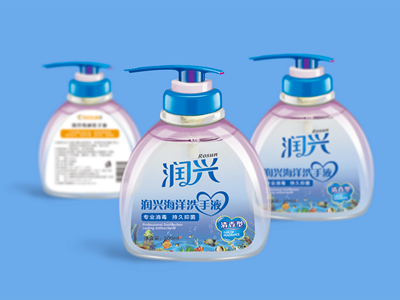 洗手液洗衣液包装样机