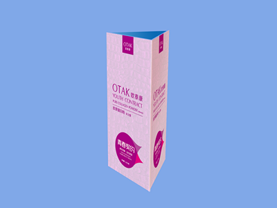 三角盒包装盒样机