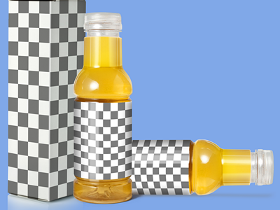 饮料瓶包装样机