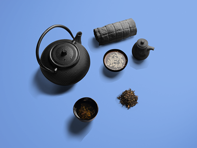 高档茶叶包装样机茶具