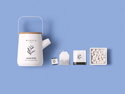 高档茶叶包装袋包装盒样机茶壶