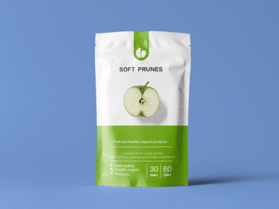 封口的自封袋包装样机