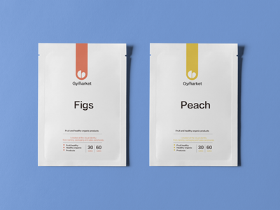 封口的自封袋包装样机