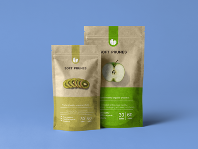 封口的自封袋包装样机