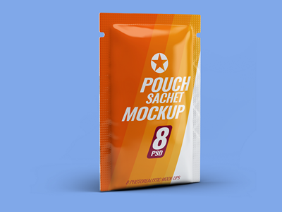 膨化食品饼干薯片包装袋智能样机