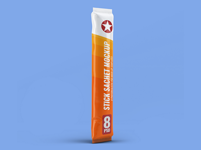 膨化食品饼干薯片包装袋智能样机速溶咖啡