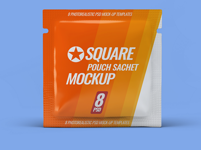 膨化食品饼干薯片包装袋智能样机一次性手套包装