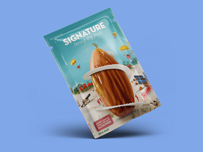 膨化食品饼干薯片包装袋智能样机