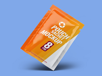 膨化食品饼干薯片包装袋智能样机