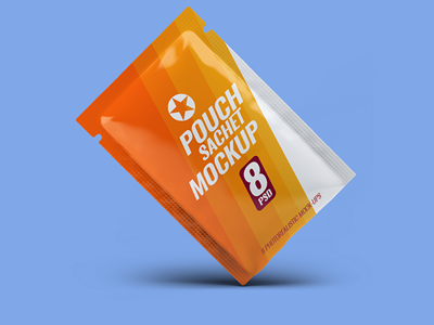 膨化食品饼干薯片包装袋智能样机