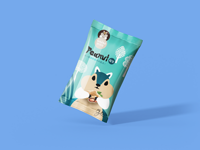 膨化食品饼干薯片包装袋智能样机