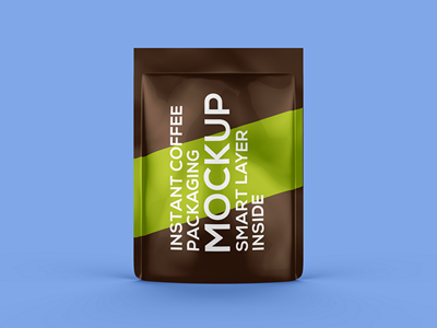 膨化食品饼干薯片包装袋智能样机