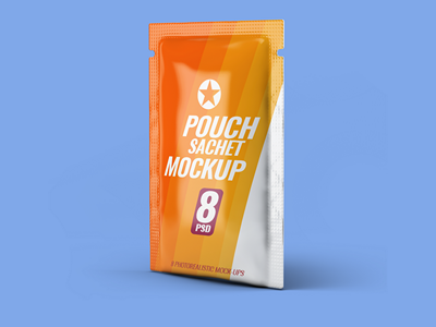 膨化食品饼干薯片包装袋智能样机