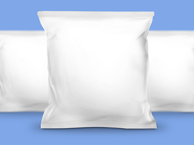 膨化食品饼干薯片包装袋智能样机