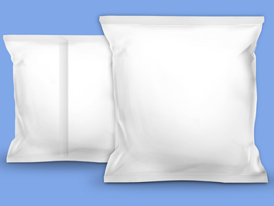 膨化食品饼干薯片包装袋智能样机