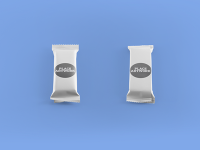 膨化食品饼干薯片包装袋智能样机