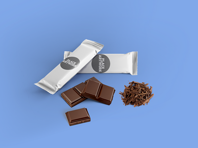 膨化食品饼干薯片包装袋智能样机