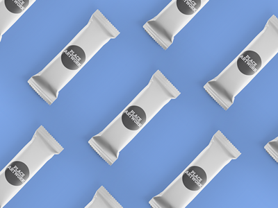 膨化食品饼干薯片包装袋智能样机