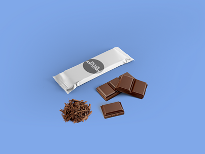 膨化食品饼干薯片包装袋智能样机