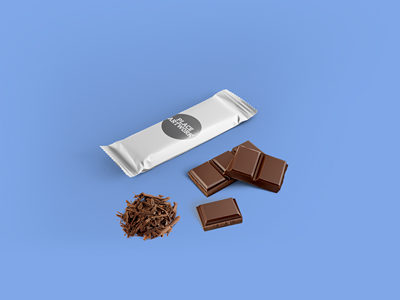 膨化食品饼干薯片包装袋智能样机