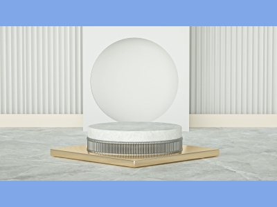 淘宝电商618双十一商品展示立体场景背景图C4D光影场景C4D格式