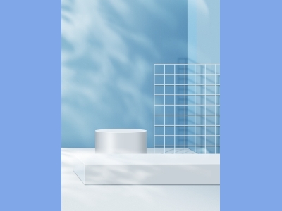 淘宝电商618双十一商品展示立体场景背景图