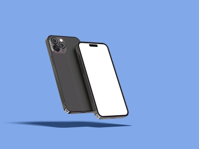 苹果iPhone14 Pro手机屏幕APP界面UI设计展示样机智能贴图PSD设计素材