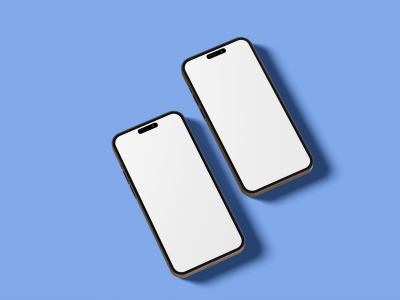 苹果iPhone14 Pro手机屏幕APP界面UI设计展示样机智能贴图PSD设计素材