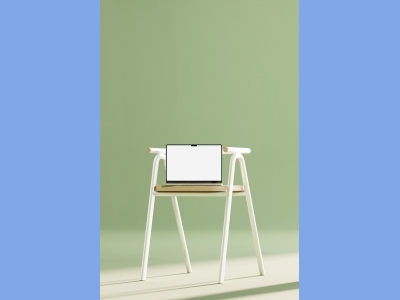 北欧极简苹果电脑手机设备屏幕展示场景样机智能贴图PSD设计素材