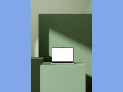 北欧极简苹果电脑手机设备屏幕展示场景样机智能贴图PSD设计素材