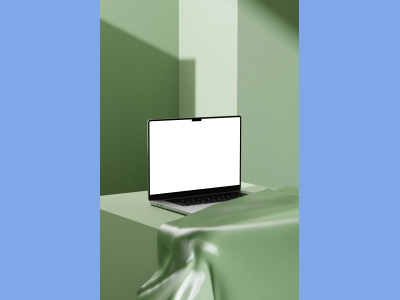 北欧极简苹果电脑手机设备屏幕展示场景样机智能贴图PSD设计素材