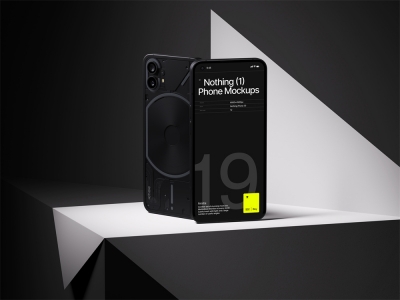 潮牌安卓手机打孔屏幕UI界面设计APP展示样机智能贴图PSD，sketch，fig模板素材