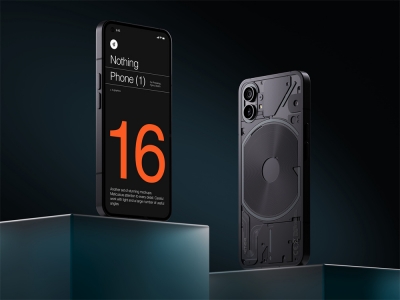 潮牌安卓手机打孔屏幕UI界面设计APP展示样机智能贴图PSD，sketch，fig模板素材