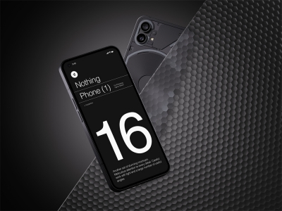 潮牌安卓手机打孔屏幕UI界面设计APP展示样机智能贴图PSD，sketch，fig模板素材