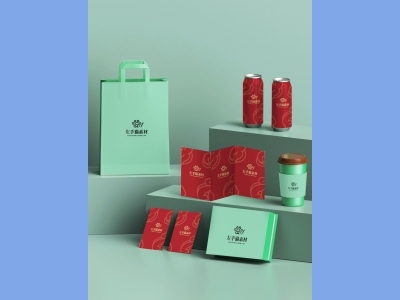 中国风文创样机包装贴图组合毕设作品产品效果图展示PSD设计素材