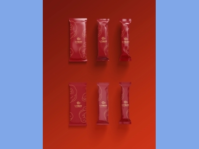 中国风文创样机包装贴图组合毕设作品产品效果图展示PSD设计素材包装袋