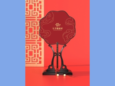 中国风文创样机包装贴图组合毕设作品产品效果图展示PSD设计素材